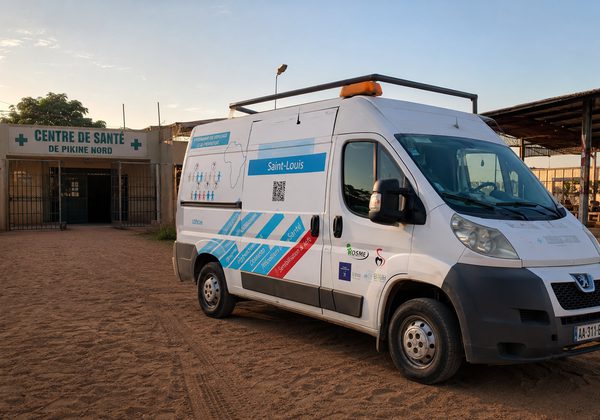 Mobile health caravan in Senegal